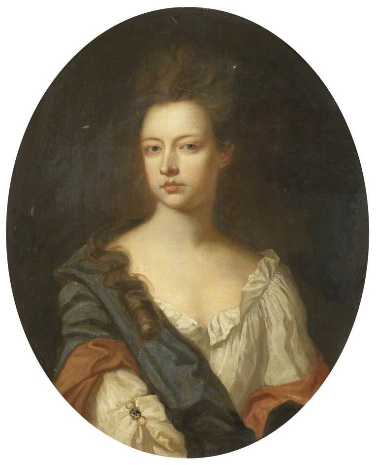 Wikioo.org - The Encyclopedia of Fine Arts - Painting, Artwork by Godfrey Kneller - The Honourable Elizabeth Tufton, née Wilbraham