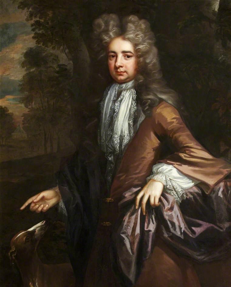 Wikioo.org - The Encyclopedia of Fine Arts - Painting, Artwork by Godfrey Kneller - John Scrope, Recorder of Bristol