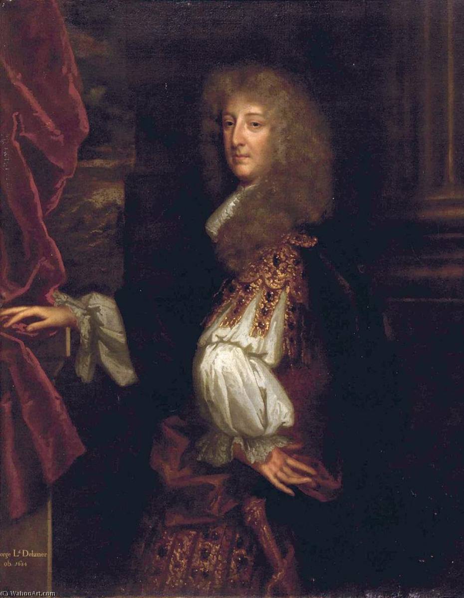 Wikioo.org - The Encyclopedia of Fine Arts - Painting, Artwork by Godfrey Kneller - George Booth, 1st Baron Delamer of Dunham Massey