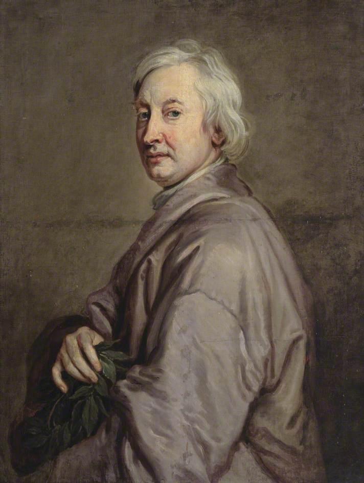 Wikioo.org - The Encyclopedia of Fine Arts - Painting, Artwork by Godfrey Kneller - John Dryden, Playwright, Poet Laureate and Critic