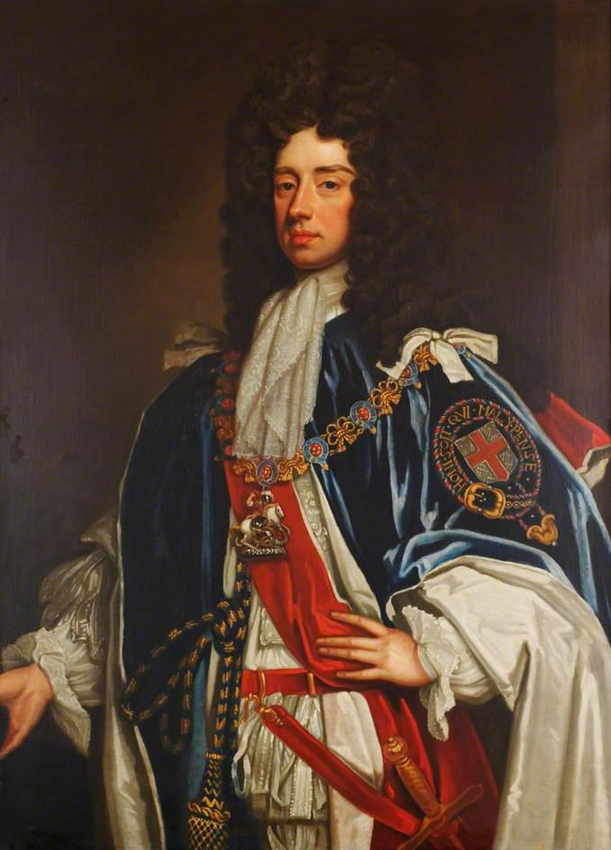 Wikioo.org - The Encyclopedia of Fine Arts - Painting, Artwork by Godfrey Kneller - James Douglas, 2nd Duke of Queensberry and Dover