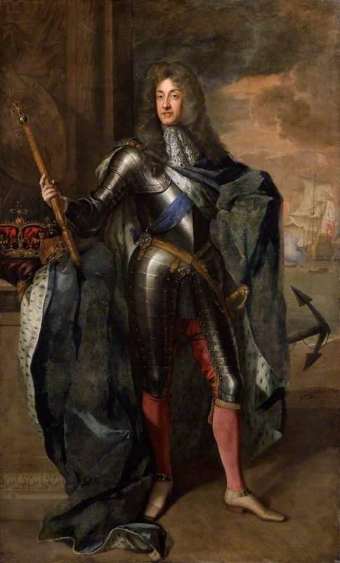 Wikioo.org - The Encyclopedia of Fine Arts - Painting, Artwork by Godfrey Kneller - King James II