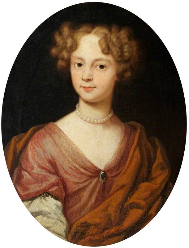 Wikioo.org - The Encyclopedia of Fine Arts - Painting, Artwork by Godfrey Kneller - Gilberta Talbot as a Girl