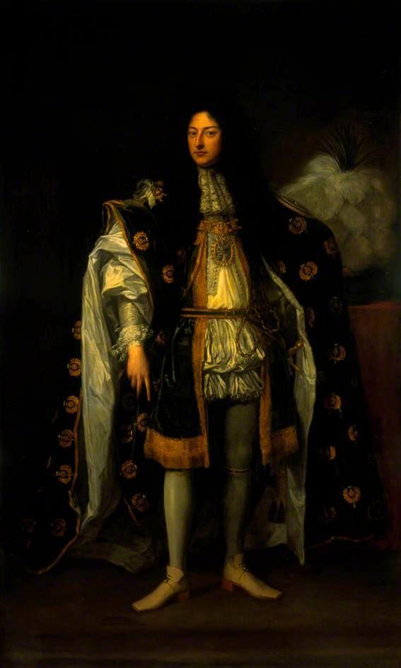 Wikioo.org - The Encyclopedia of Fine Arts - Painting, Artwork by Godfrey Kneller - John Drummond, 1st Earl of Melfort, Secretary of State for Scotland and Jacobite