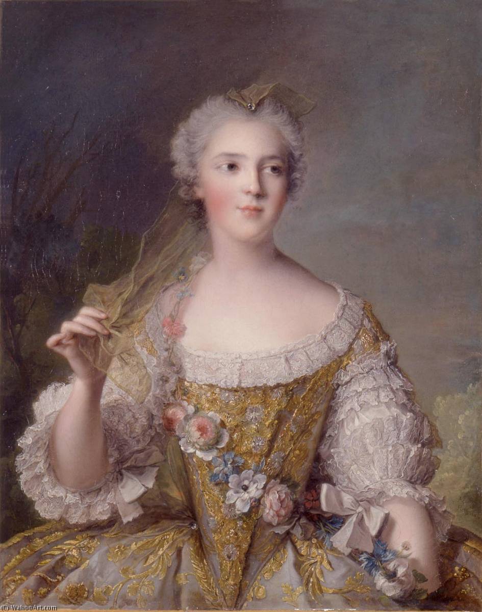 Wikioo.org - The Encyclopedia of Fine Arts - Painting, Artwork by Marc Nattier - Madame Sophie de France