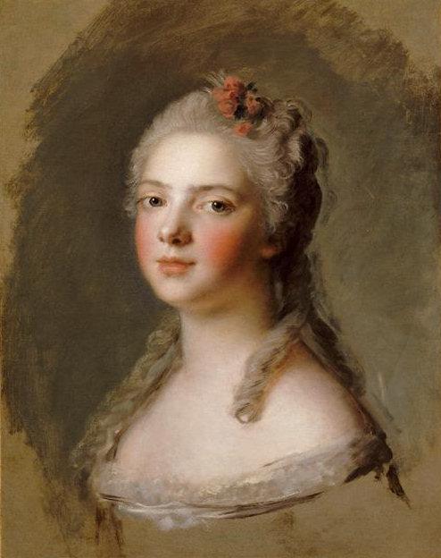 WikiOO.org - Enciklopedija dailės - Tapyba, meno kuriniai Marc Nattier - Madame Adélaïde de France