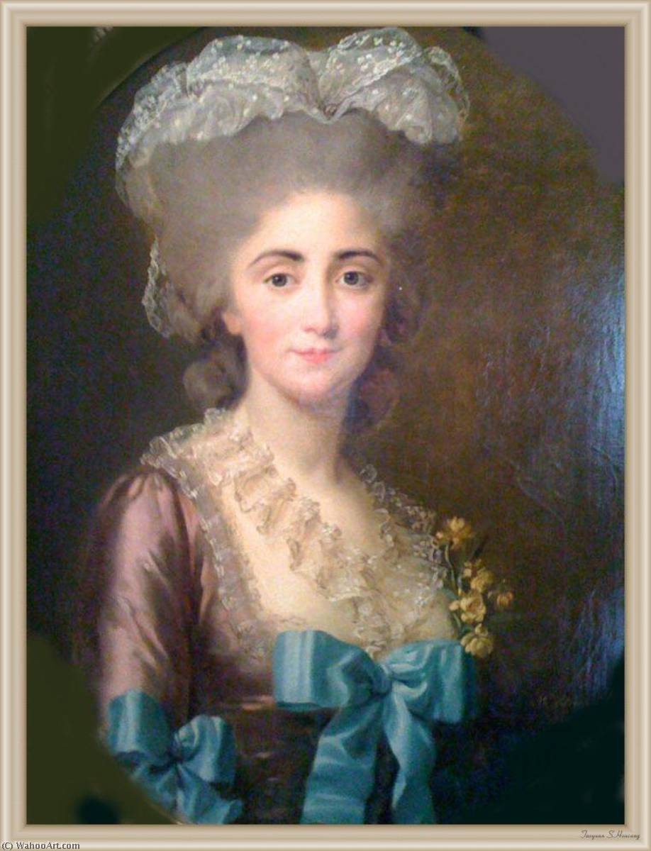 WikiOO.org - Encyclopedia of Fine Arts - Maleri, Artwork Elisabeth-Louise Vigée-Lebrun - Madame Lesould