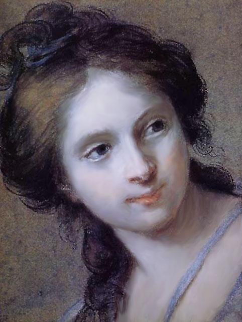 WikiOO.org - אנציקלופדיה לאמנויות יפות - ציור, יצירות אמנות Elisabeth-Louise Vigée-Lebrun - A girl