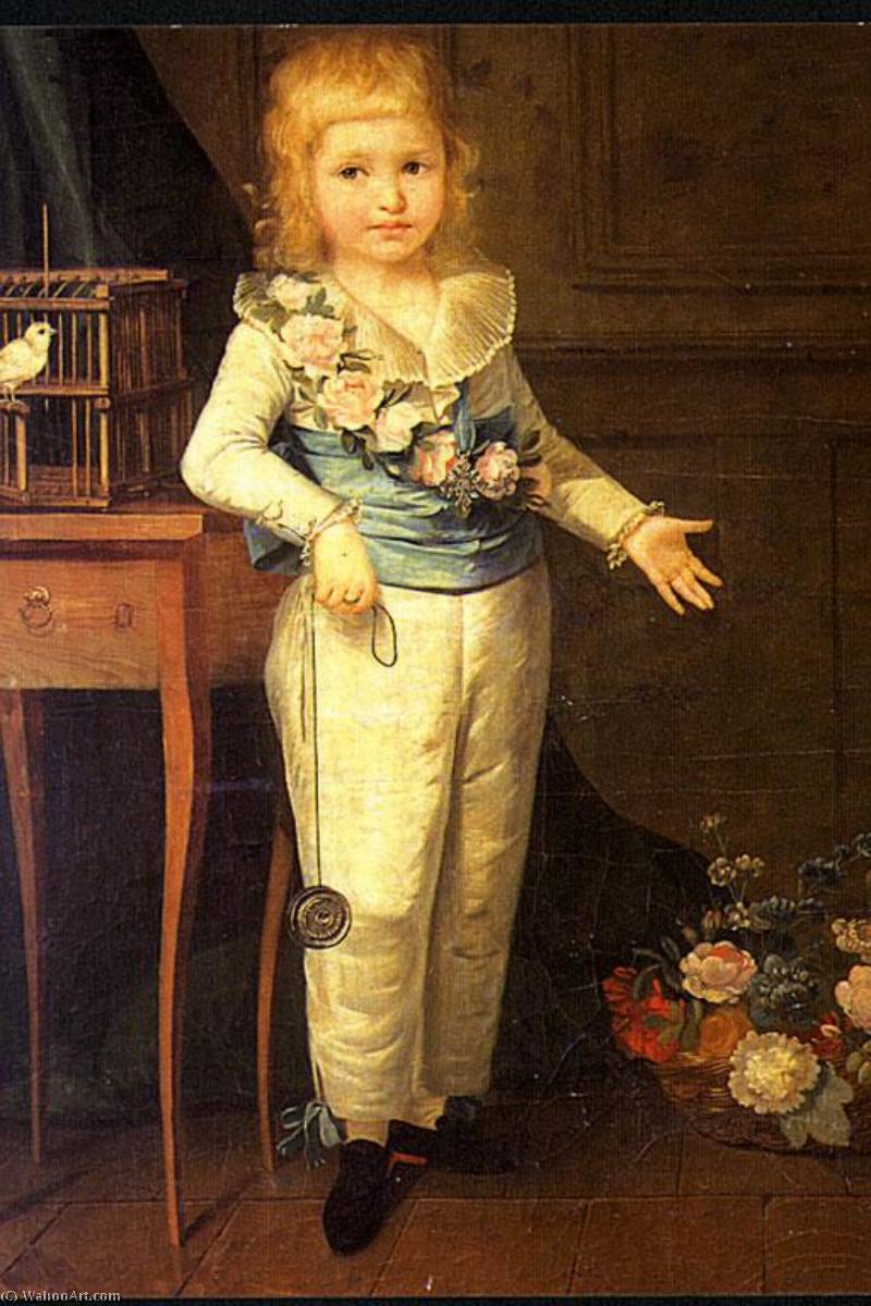 WikiOO.org - Енциклопедия за изящни изкуства - Живопис, Произведения на изкуството Elisabeth-Louise Vigée-Lebrun - Louis Charles of France