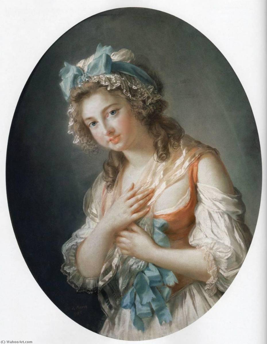 Wikioo.org - The Encyclopedia of Fine Arts - Painting, Artwork by Elisabeth-Louise Vigée-Lebrun - Duchesse de Guiche