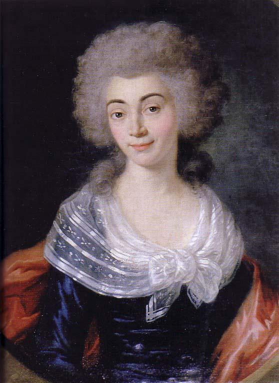WikiOO.org - Encyclopedia of Fine Arts - Maleri, Artwork Elisabeth-Louise Vigée-Lebrun - Madame Chalgrin