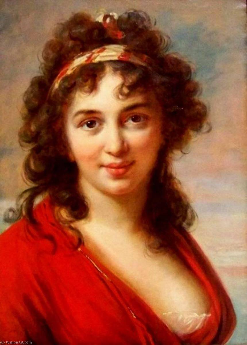 WikiOO.org - Encyclopedia of Fine Arts - Maľba, Artwork Elisabeth-Louise Vigée-Lebrun - Isabella Teotochi Marini
