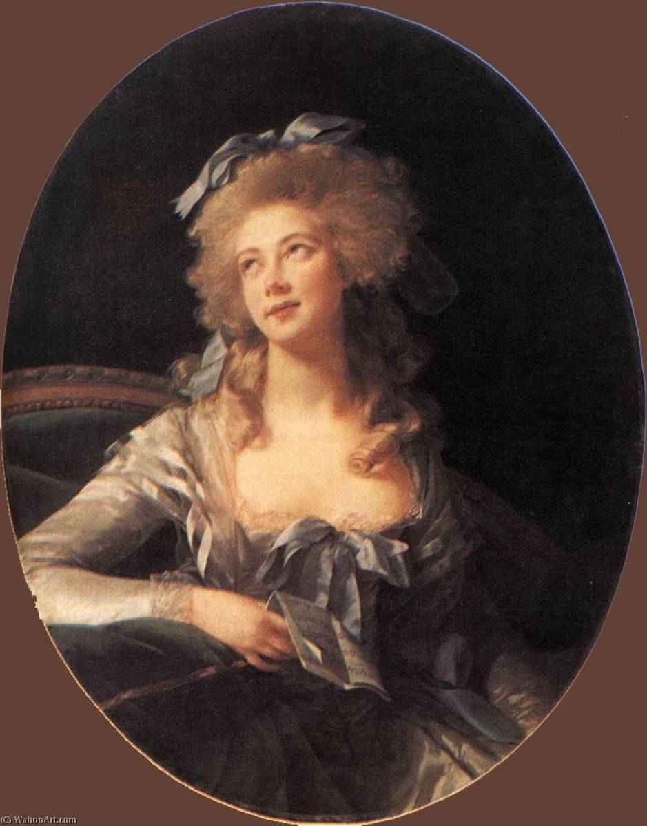Wikioo.org - The Encyclopedia of Fine Arts - Painting, Artwork by Elisabeth-Louise Vigée-Lebrun - Portrait of Madame Grand