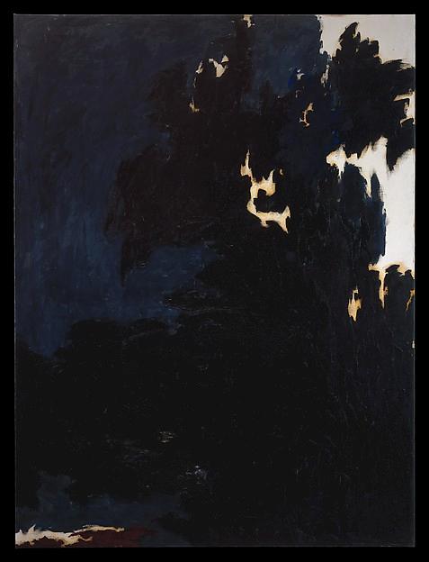 Wikioo.org - The Encyclopedia of Fine Arts - Painting, Artwork by Clyfford Still - 1950 E