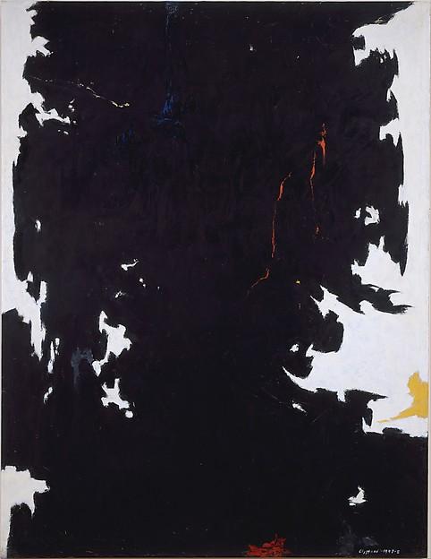 Wikioo.org - The Encyclopedia of Fine Arts - Painting, Artwork by Clyfford Still - 1947 48 W No. 1