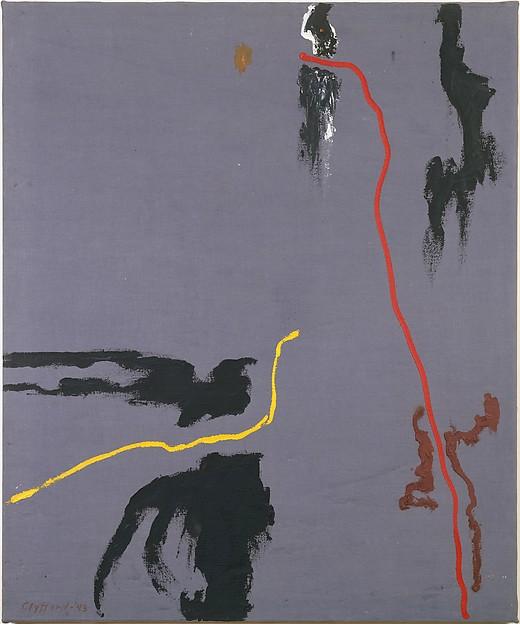 Wikioo.org - The Encyclopedia of Fine Arts - Painting, Artwork by Clyfford Still - 1943 A