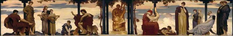 WikiOO.org - אנציקלופדיה לאמנויות יפות - ציור, יצירות אמנות Lord Frederic Leighton - Music