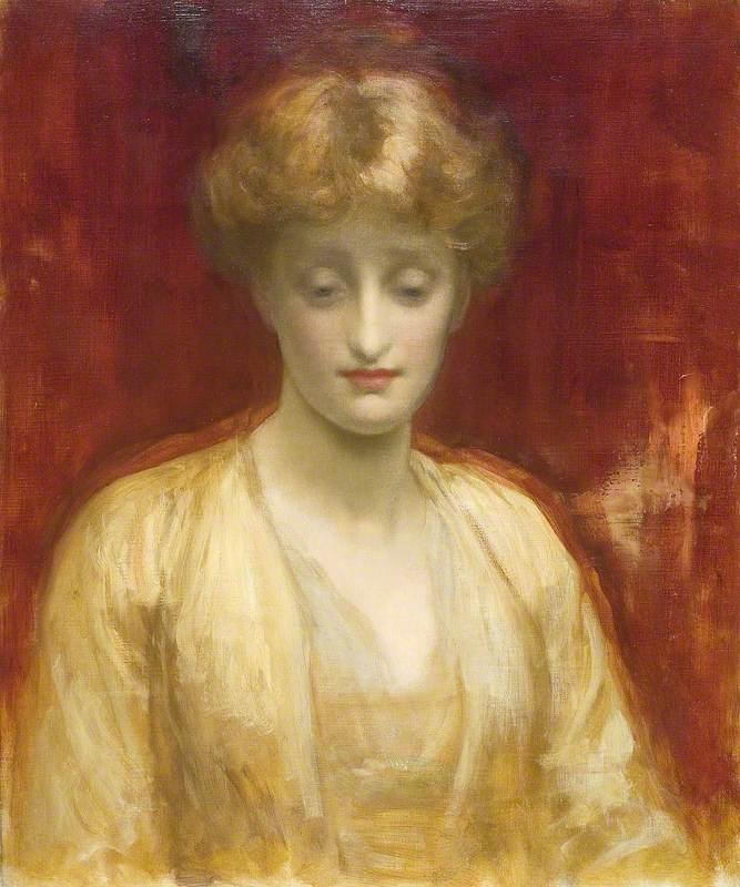 WikiOO.org - Enciclopedia of Fine Arts - Pictura, lucrări de artă Lord Frederic Leighton - Mrs Williams