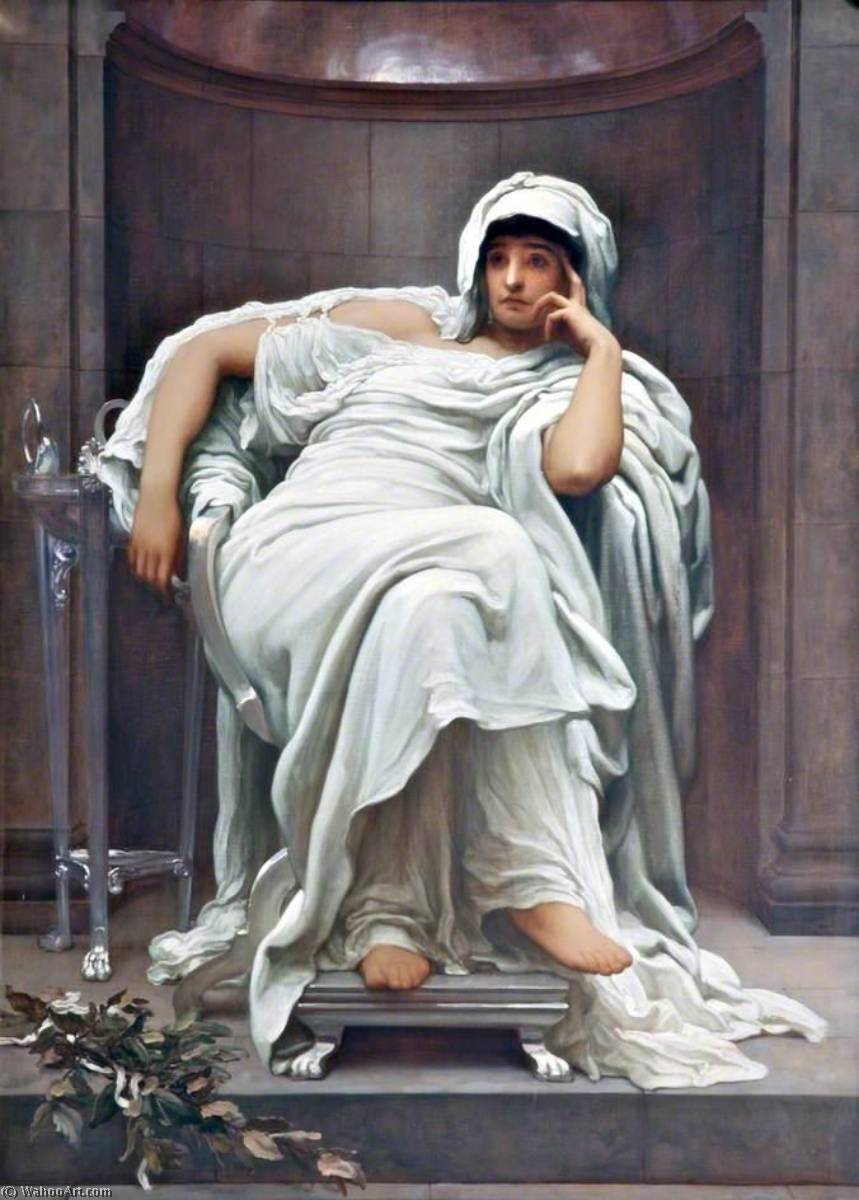 Wikioo.org - The Encyclopedia of Fine Arts - Painting, Artwork by Lord Frederic Leighton - Fatidica