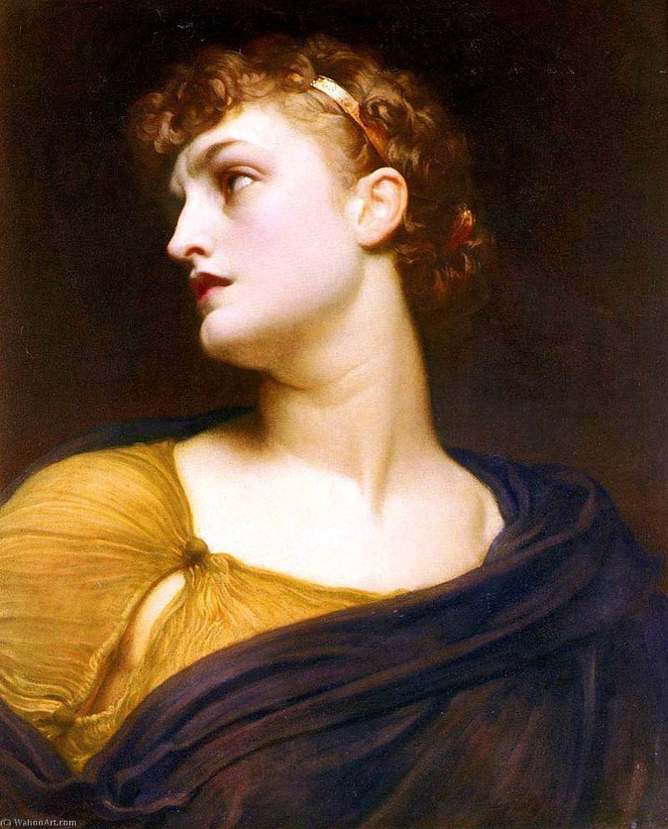 WikiOO.org - Encyclopedia of Fine Arts - Maľba, Artwork Lord Frederic Leighton - Antigone