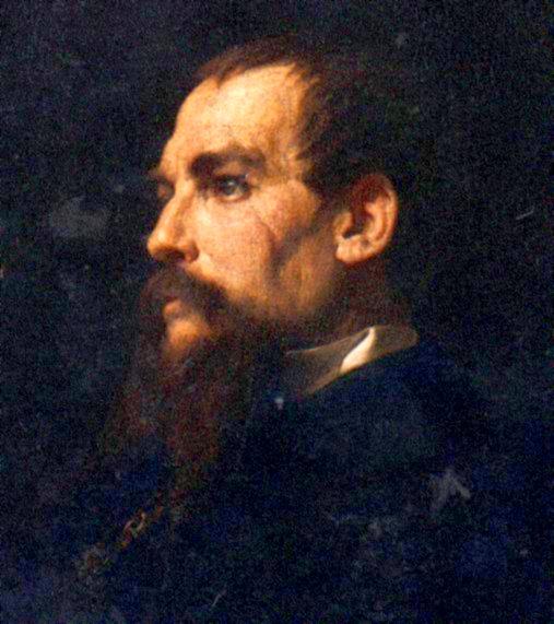 WikiOO.org - Encyclopedia of Fine Arts - Lukisan, Artwork Lord Frederic Leighton - Portrait of Richard Francis Burton