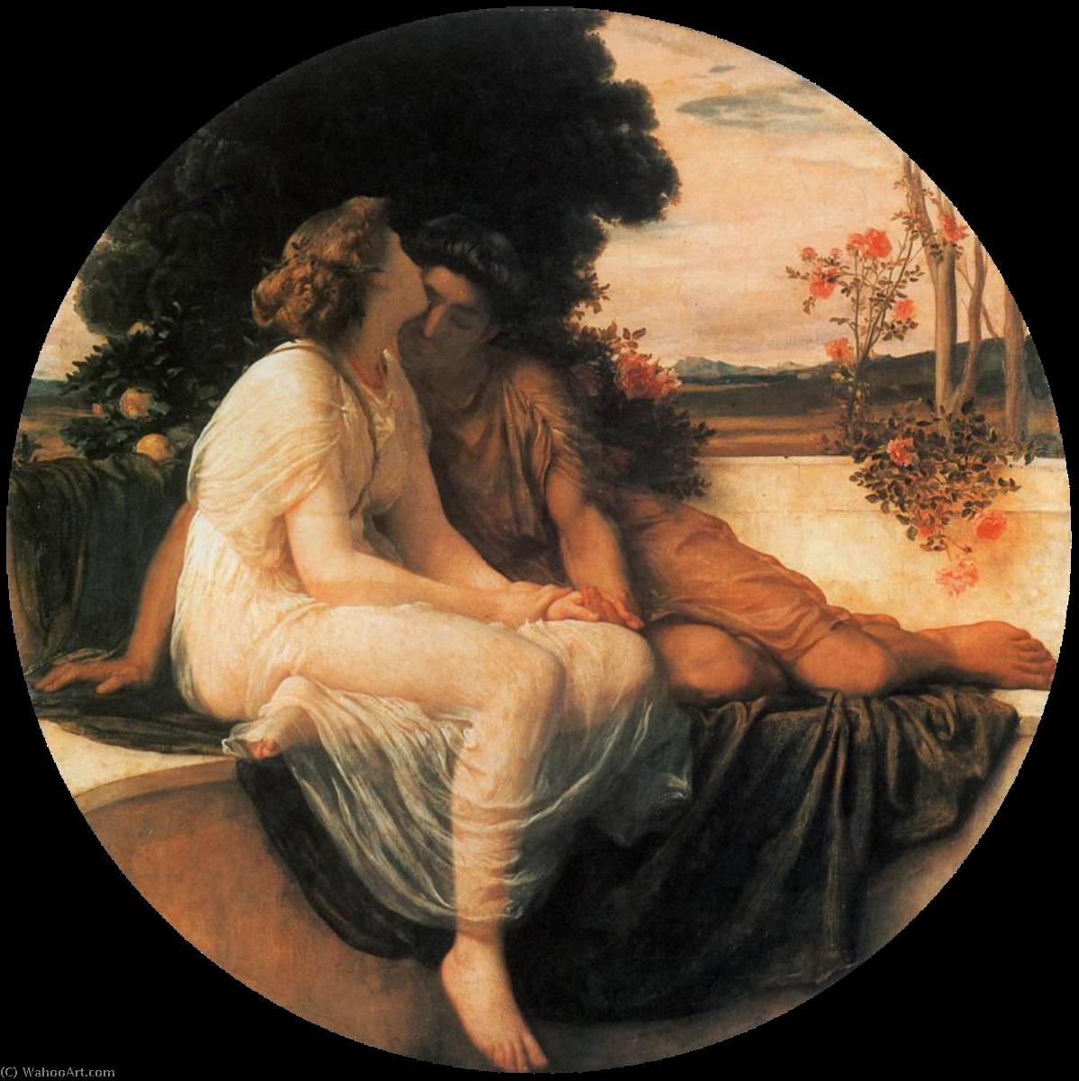 Wikioo.org - The Encyclopedia of Fine Arts - Painting, Artwork by Lord Frederic Leighton - English Acme and Septimius