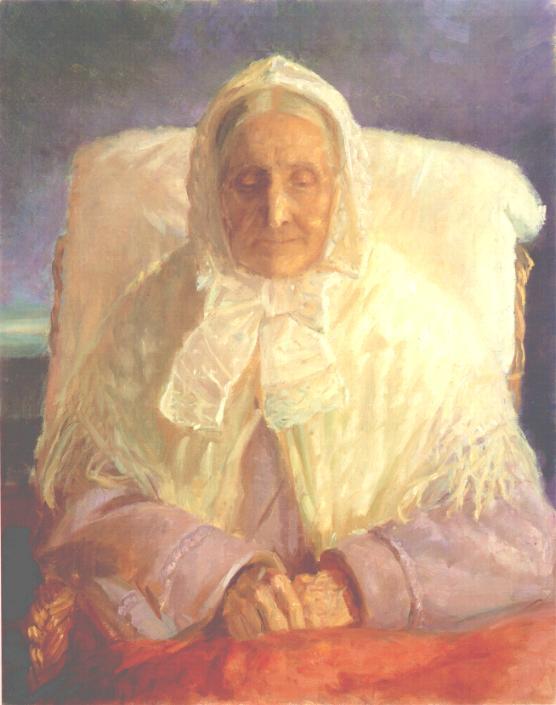 Wikioo.org – L'Encyclopédie des Beaux Arts - Peinture, Oeuvre de Anna Kirstine Ancher - portrait d anna hedwig brondum