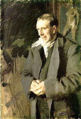 WikiOO.org - Encyclopedia of Fine Arts - Målning, konstverk Anders Leonard Zorn - Coquelin Cadet