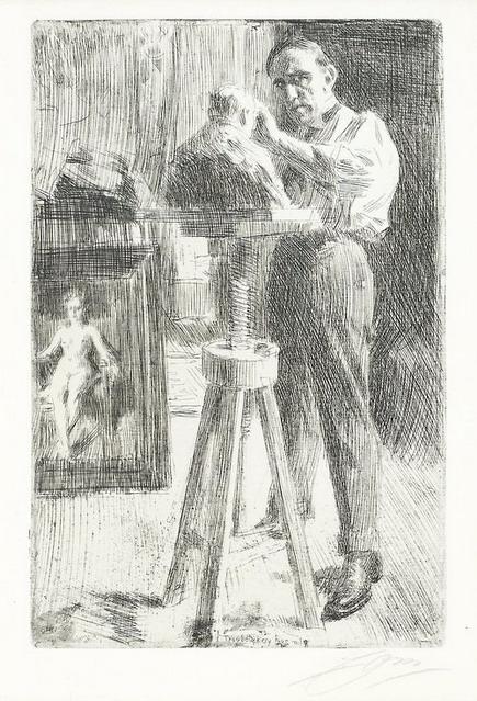 Wikioo.org - The Encyclopedia of Fine Arts - Painting, Artwork by Anders Leonard Zorn - 
