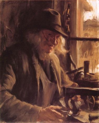 Wikioo.org - The Encyclopedia of Fine Arts - Painting, Artwork by Anders Leonard Zorn - Boslanders