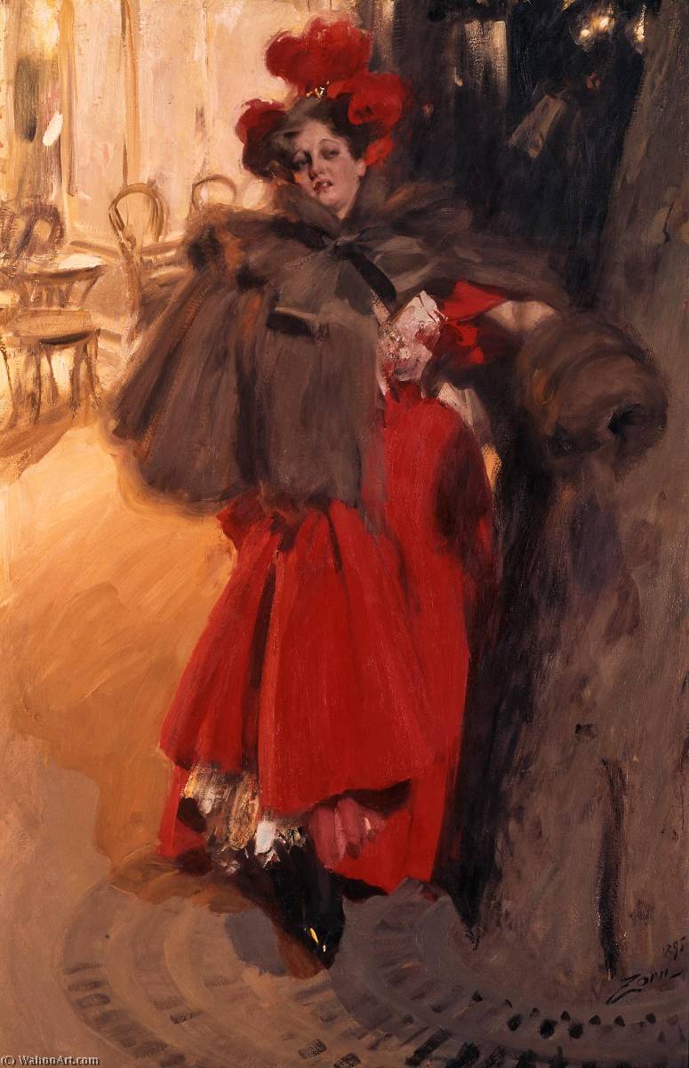 Wikioo.org - The Encyclopedia of Fine Arts - Painting, Artwork by Anders Leonard Zorn - 