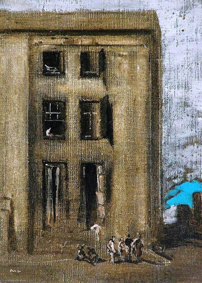 WikiOO.org - Encyclopedia of Fine Arts - Maleri, Artwork James Ferrier Pryde - The Haunted House