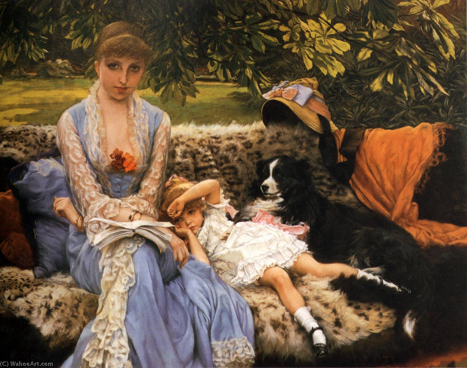 Wikioo.org - The Encyclopedia of Fine Arts - Painting, Artwork by James Jaques Joseph Tissot - English Quiet