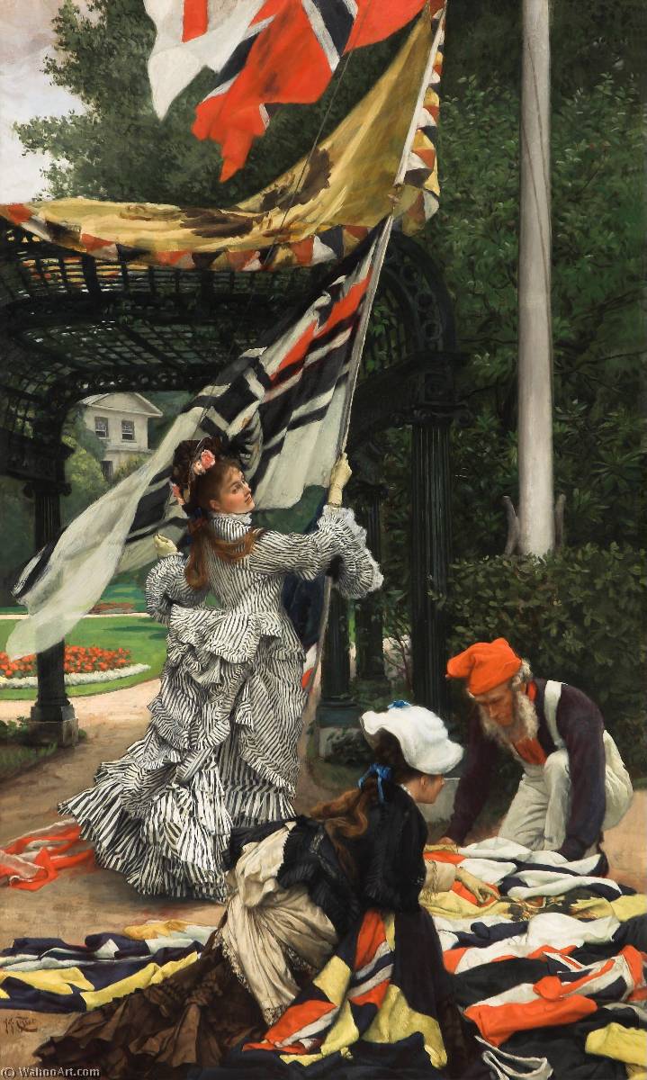 Wikioo.org - The Encyclopedia of Fine Arts - Painting, Artwork by James Jaques Joseph Tissot - Still on Top