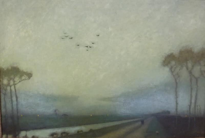 Wikioo.org - Bách khoa toàn thư về mỹ thuật - Vẽ tranh, Tác phẩm nghệ thuật Jan Mankes - Dusk
