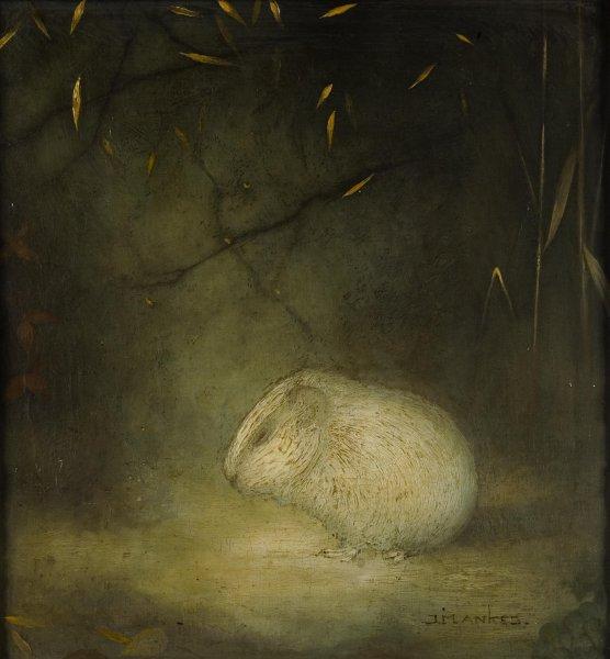 Wikioo.org – L'Encyclopédie des Beaux Arts - Peinture, Oeuvre de Jan Mankes - marmotte dans  automne