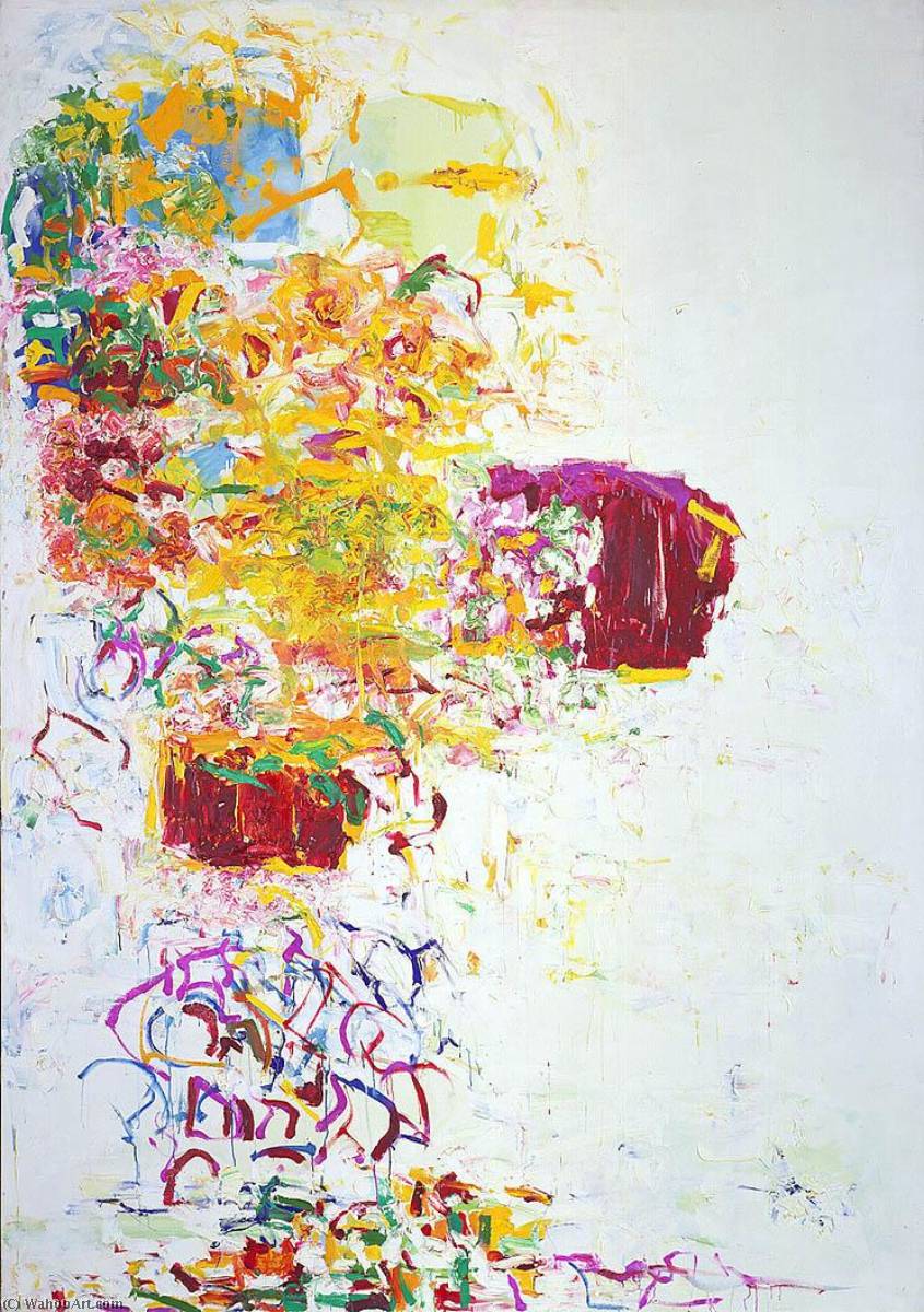 Wikioo.org - The Encyclopedia of Fine Arts - Painting, Artwork by Joan Mitchell - Sunflower III