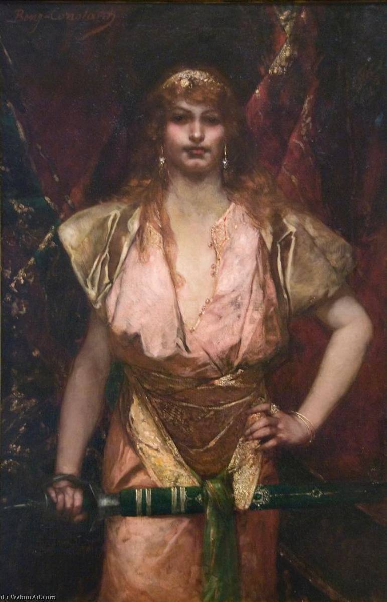 WikiOO.org - Encyclopedia of Fine Arts - Maľba, Artwork Jean-Joseph Constant (Benjamin-Constant) - Judith