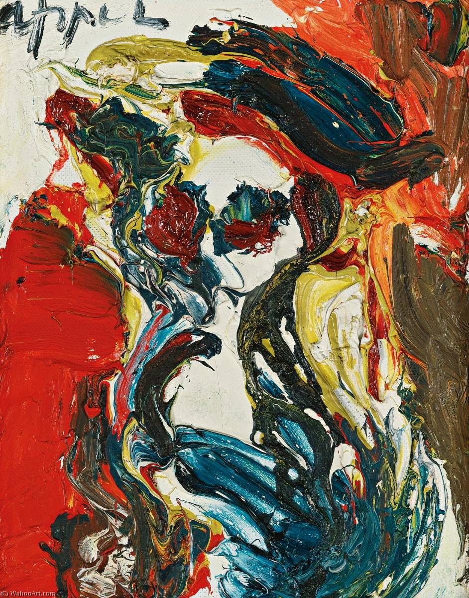 Wikioo.org - The Encyclopedia of Fine Arts - Painting, Artwork by Karel Appel - Untitled