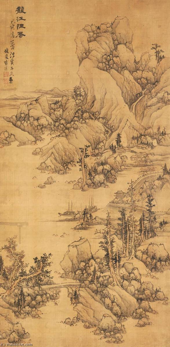 WikiOO.org - Güzel Sanatlar Ansiklopedisi - Resim, Resimler Lan Ying - LANDSCAPE