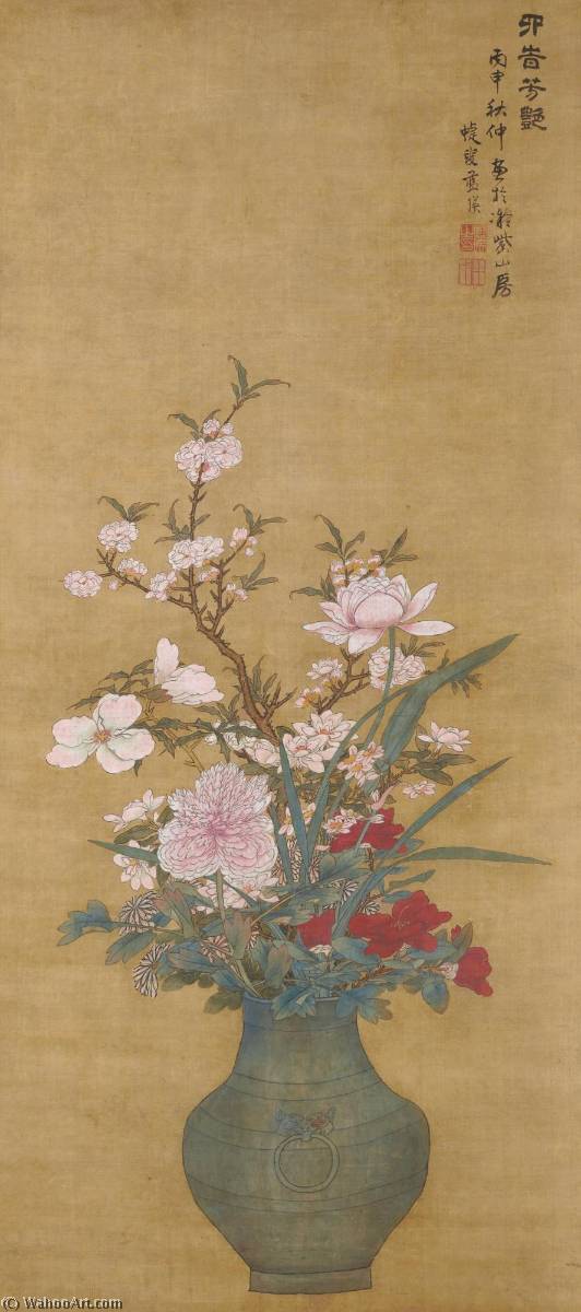 Wikioo.org - Encyklopedia Sztuk Pięknych - Malarstwo, Grafika Lan Ying - FLOWERS