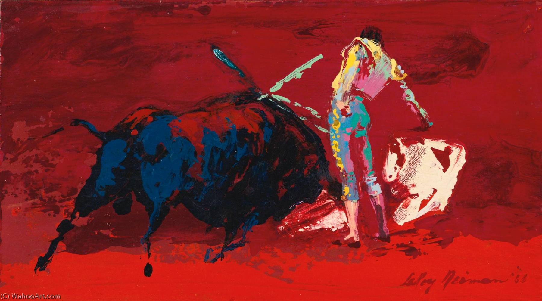Wikioo.org - The Encyclopedia of Fine Arts - Painting, Artwork by Leroy Neiman - Toreador