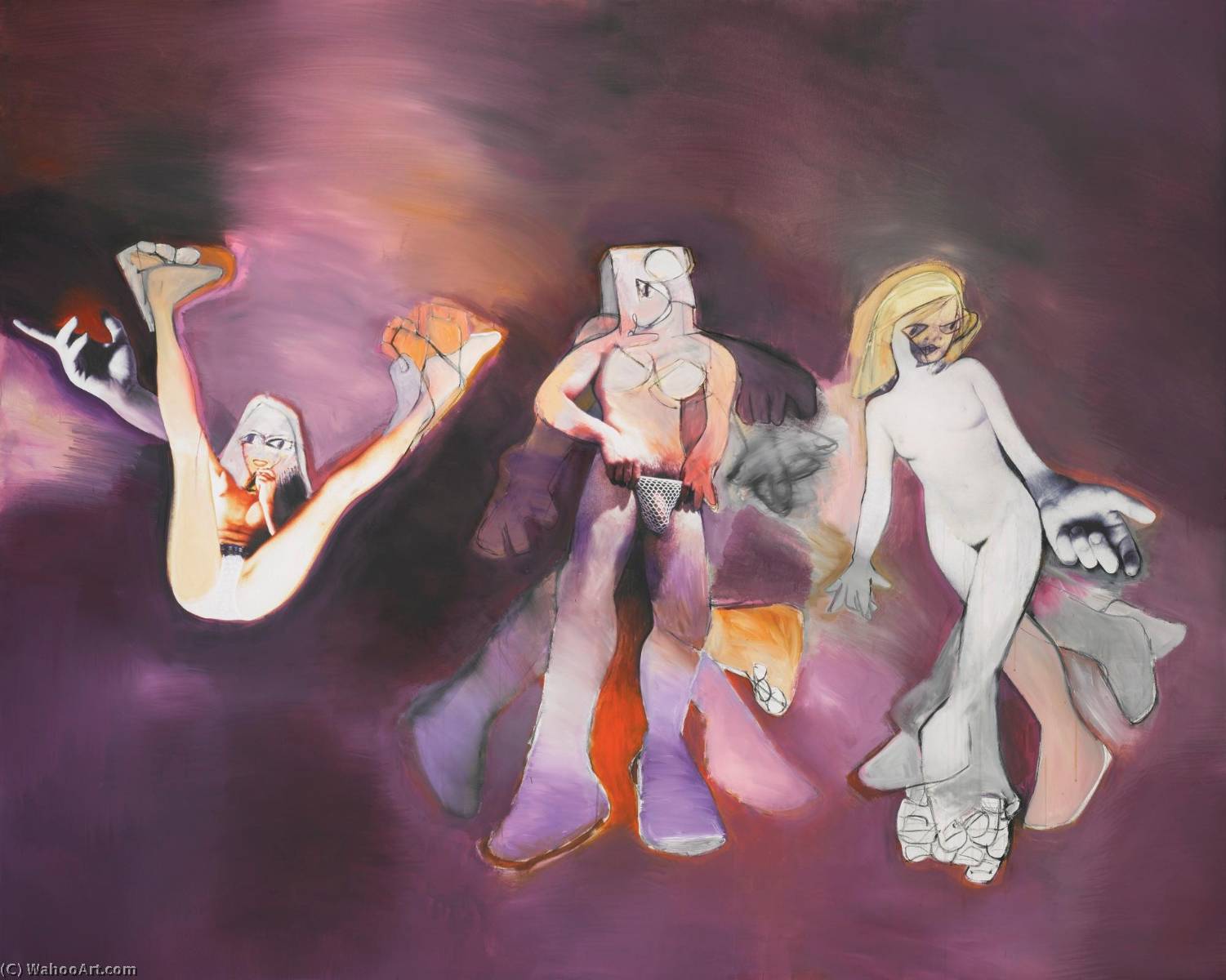 Wikioo.org - สารานุกรมวิจิตรศิลป์ - จิตรกรรม Richard Prince - Untitled (de Kooning)