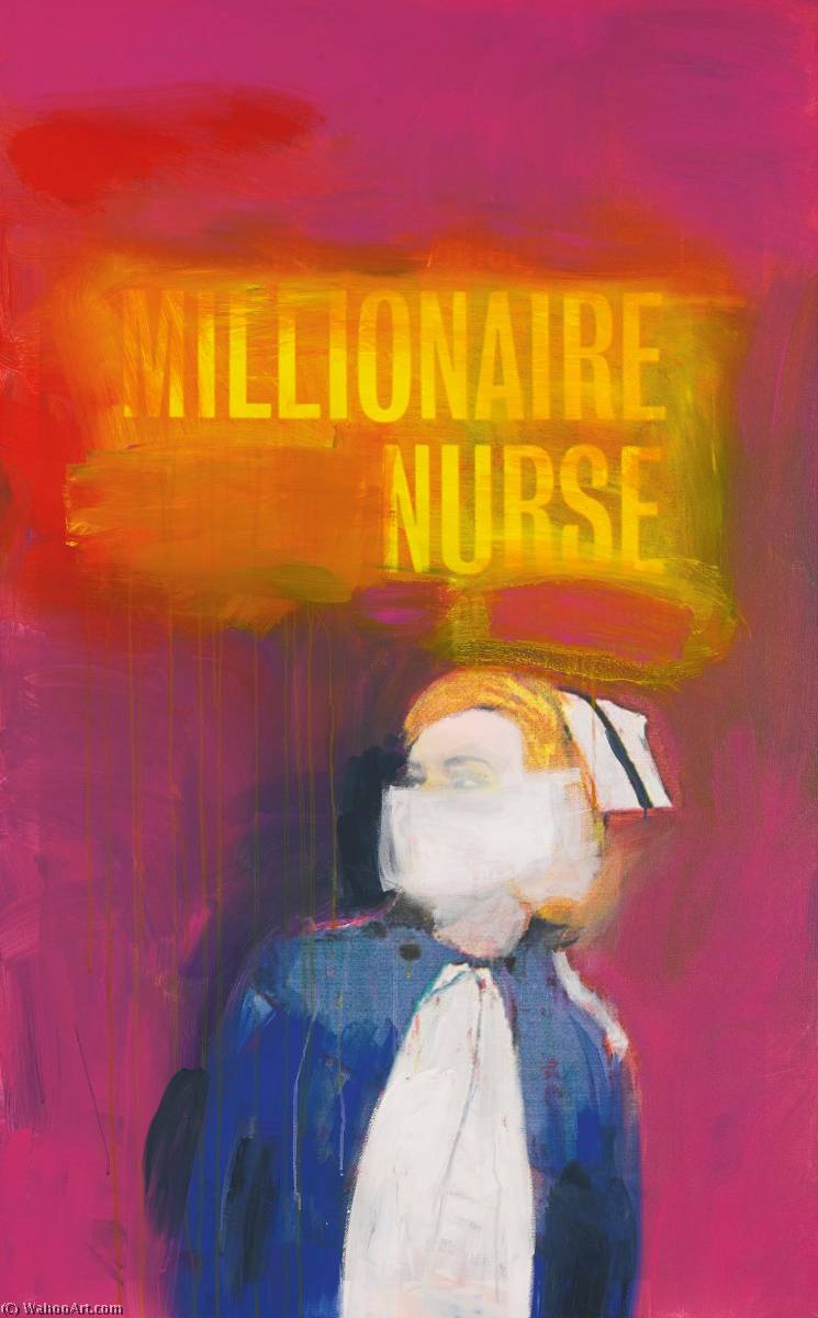 WikiOO.org - Enciklopedija dailės - Tapyba, meno kuriniai Richard Prince - Millionaire Nurse