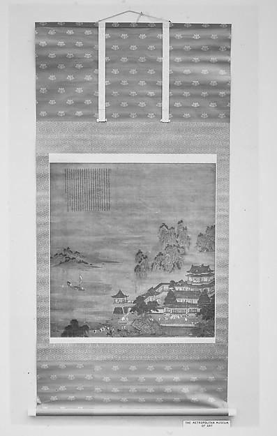 WikiOO.org - Εγκυκλοπαίδεια Καλών Τεχνών - Ζωγραφική, έργα τέχνης Qiu Ying - A Tang Palace