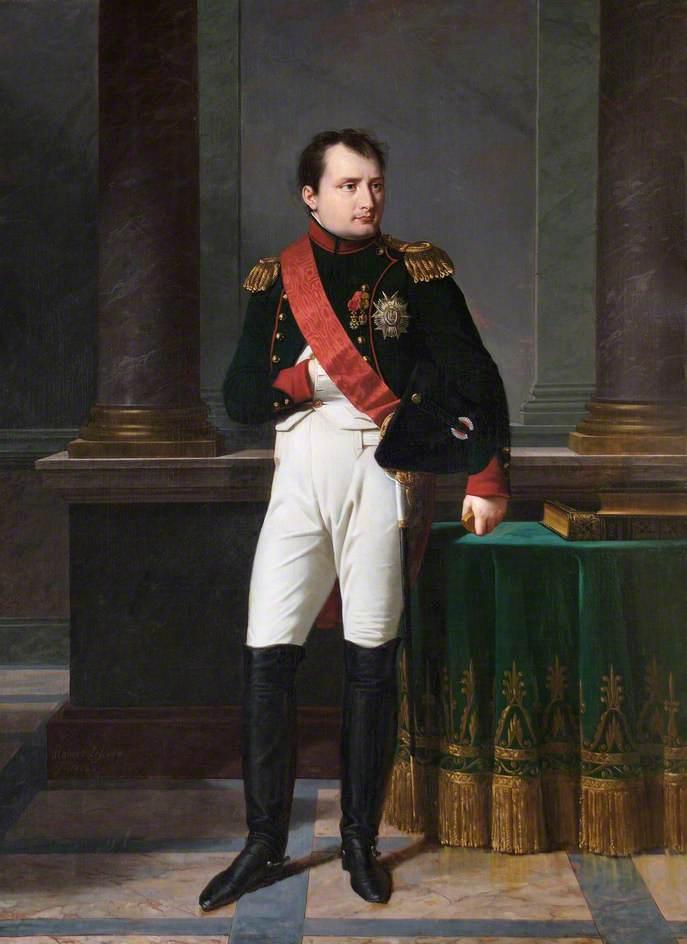 WikiOO.org - Encyclopedia of Fine Arts - Maleri, Artwork Robert Jacques François Lefèvre - Napoleon Bonaparte