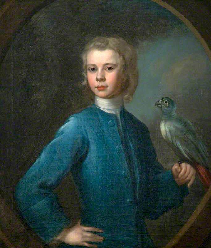 WikiOO.org - Encyclopedia of Fine Arts - Maleri, Artwork William Aikman - John Erskine, 14th of Dun, Son of Lord Dun, Aged 10