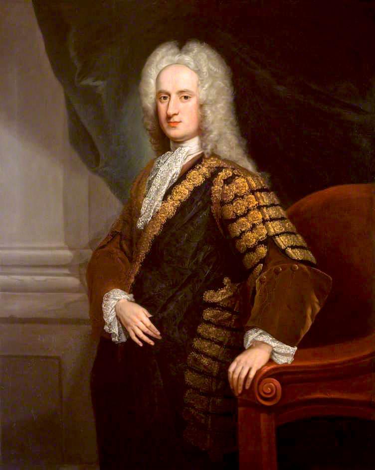 Wikioo.org - The Encyclopedia of Fine Arts - Painting, Artwork by William Aikman - John Hay, 4th Marquess of Tweeddale, Lord Justice General for Scotland
