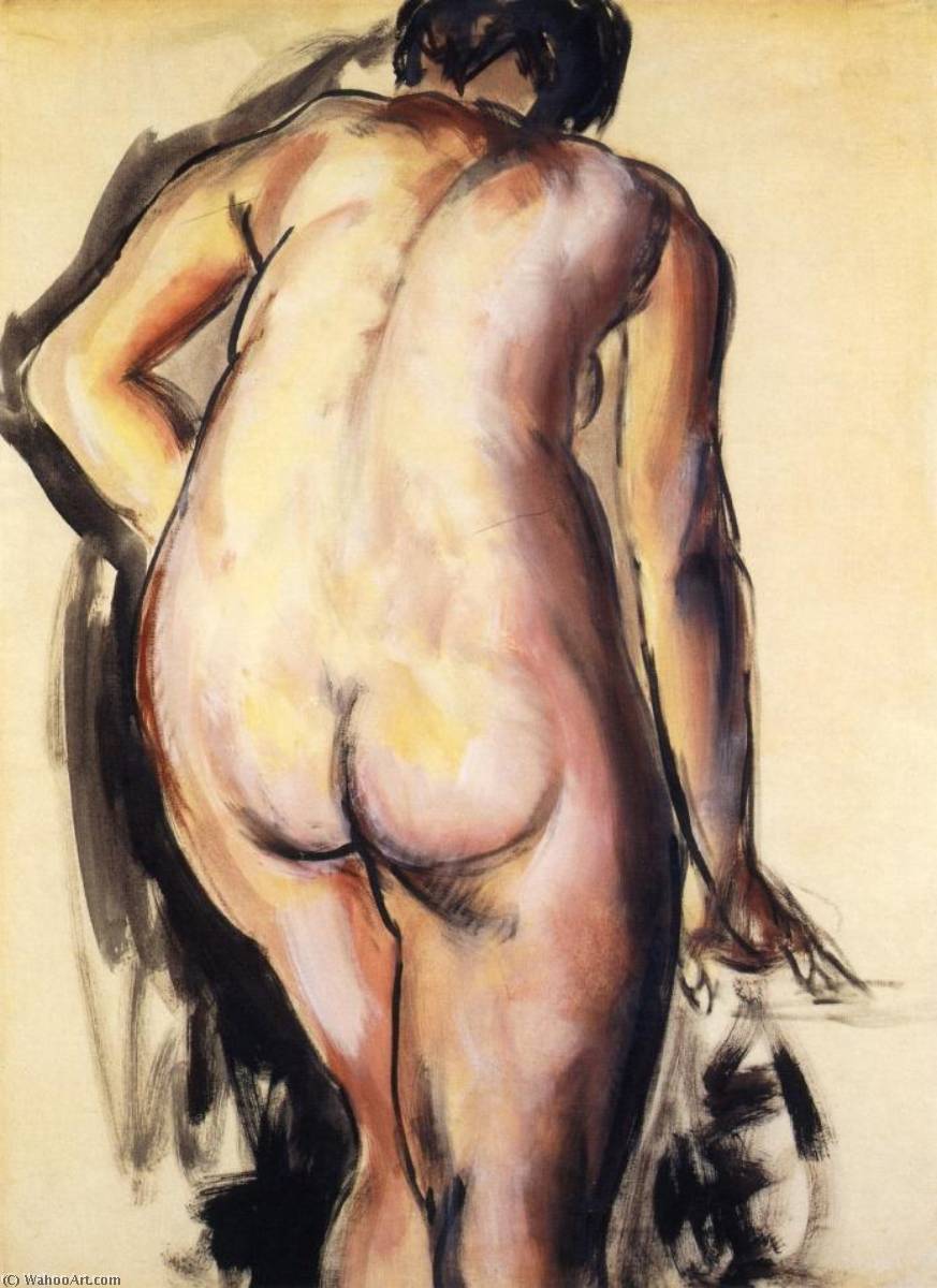 WikiOO.org - Encyclopedia of Fine Arts - Lukisan, Artwork Alfred Henry Maurer - Fugure