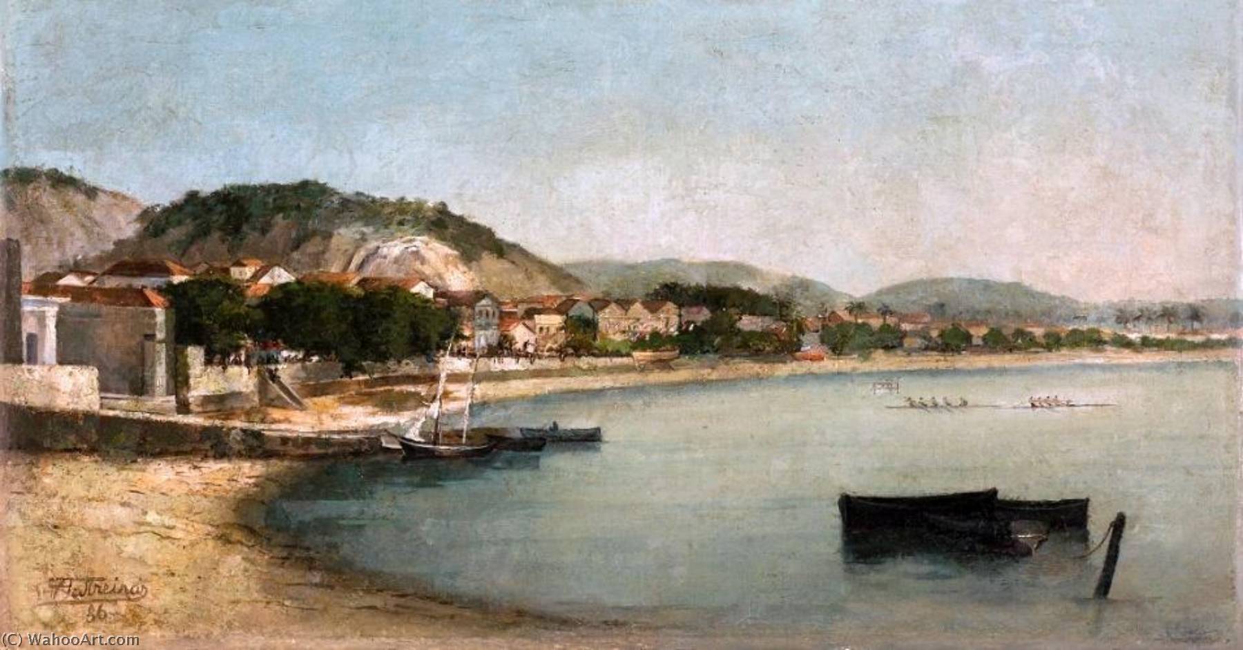 WikiOO.org - Енциклопедія образотворчого мистецтва - Живопис, Картини
 Antonio Parreiras - Botafogo Beach in day of regatta